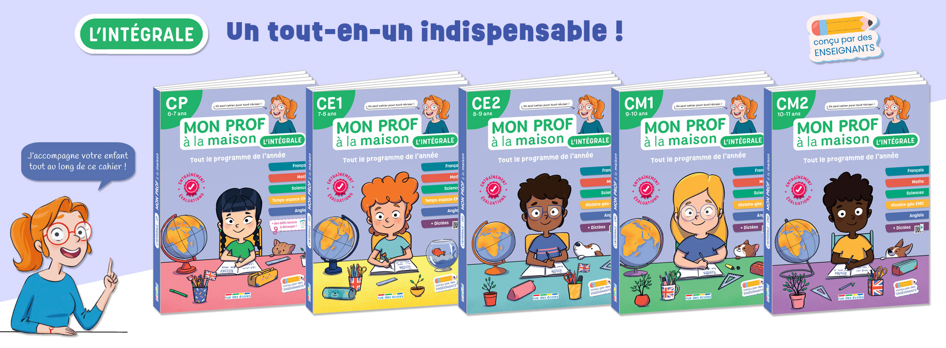 Mon prof à la maison l'intégrale