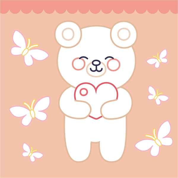 Mes oursons câlins à colorier sans dépasser