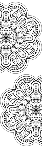 Marque-pages - Délicats mandalas
