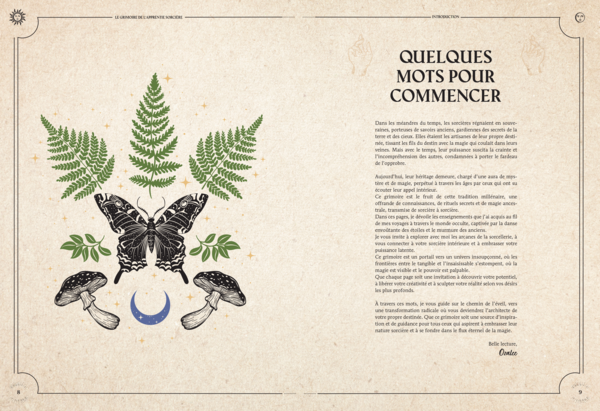 Le grimoire de l'apprentie sorcière