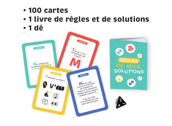 FamilyMania - 100 cartes pour s'amuser en famille !