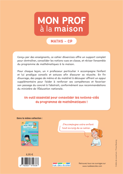 Mon prof à la maison - Maths CP