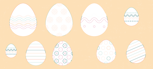 Mon gros cahier de Pâques à colorier