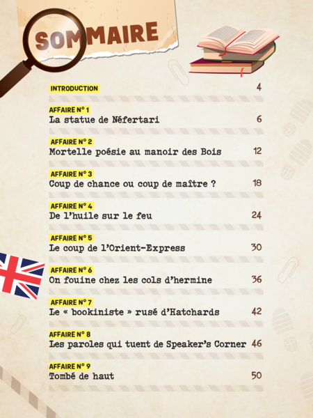 Mon carnet de détective
