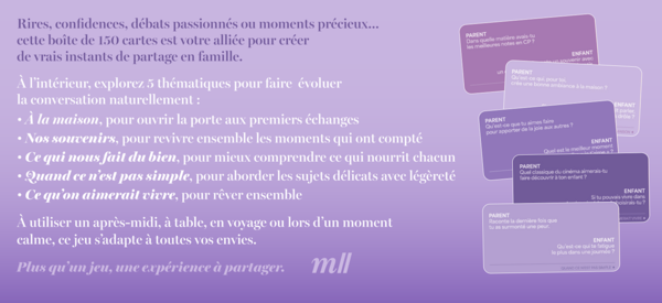 Jeu de conversation - En famille