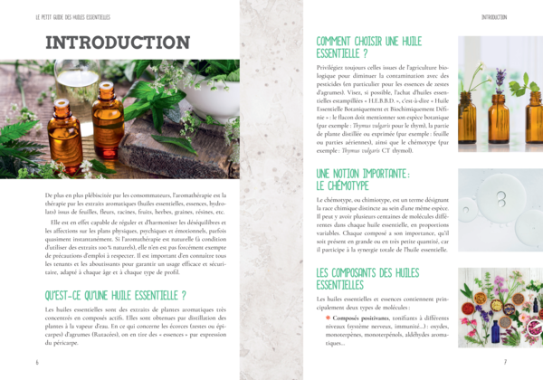 Le Petit Guide des huiles essentielles
