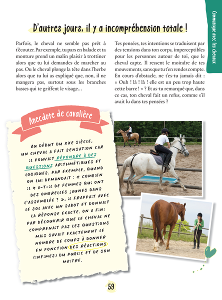 La cavalière, c'est moi !