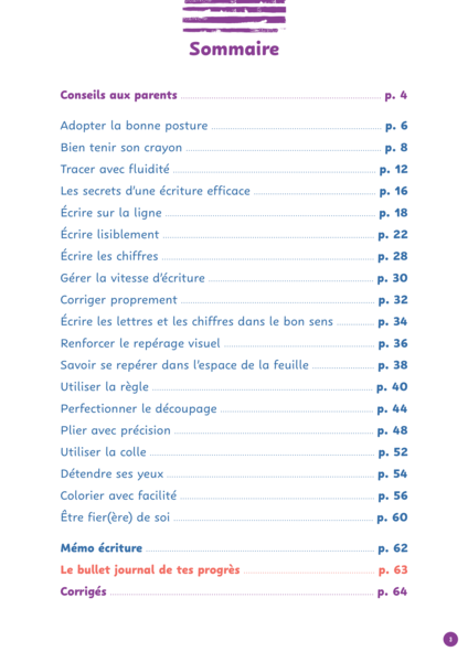 Mon cahier d'activités pour apprendre à m'appliquer, 7 ans et plus