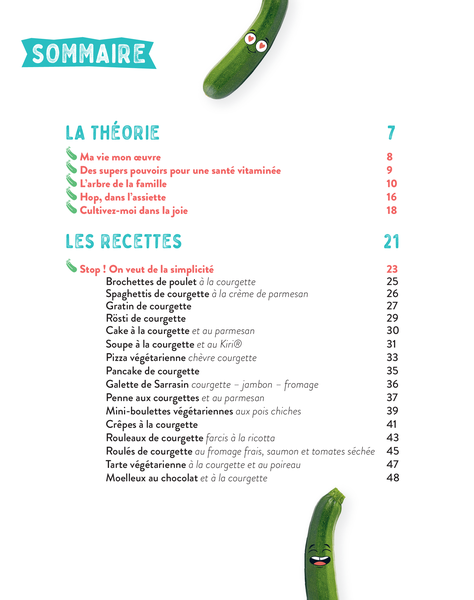 50 recettes géniales à base de courgette