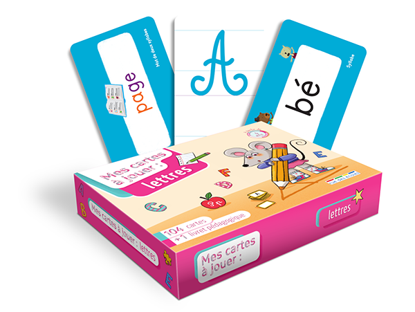 Mes cartes à jouer - Lettres, dès 4 ans