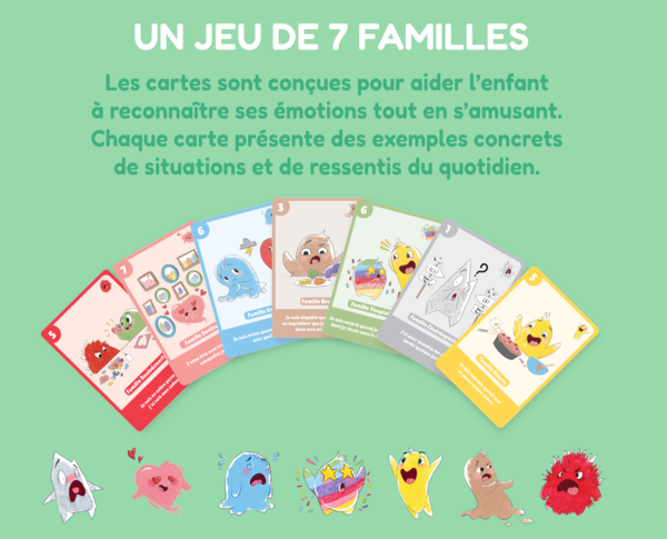 Coffret - Ma roue des émotions : les découvrir, les comprendre et les exprimer