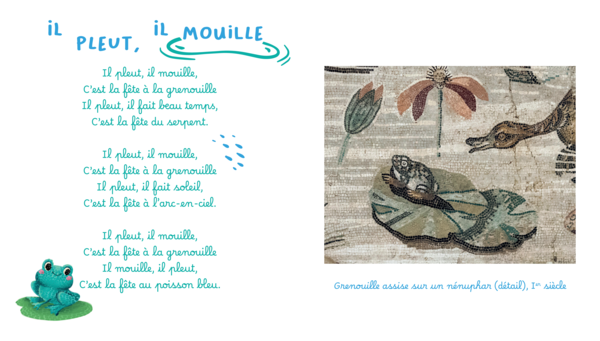 Petites Comptines pour grands tableaux