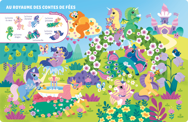 Mon tout premier cherche et trouve - Les Licornes