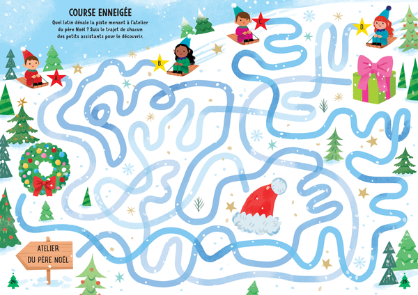 Mon super livre de jeux - Noël