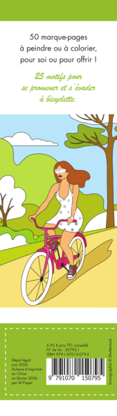 Marque-pages - Balade à bicyclette