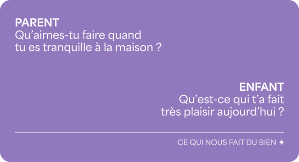 Jeu de conversation - En famille
