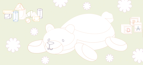 Mon gros cahier de doudous à colorier