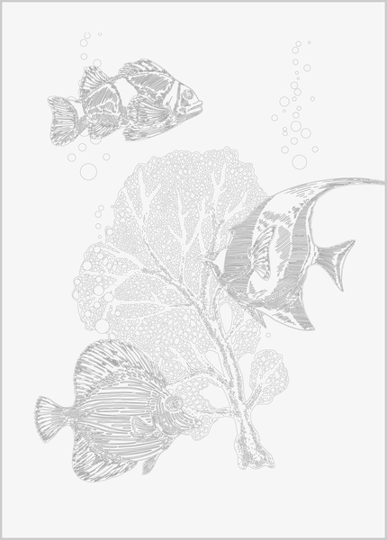 Mes affiches créatives - Au fond des océans