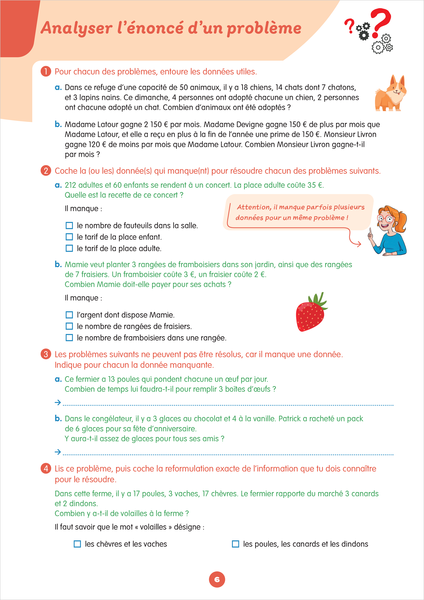Mon prof à la maison - Maths CM2