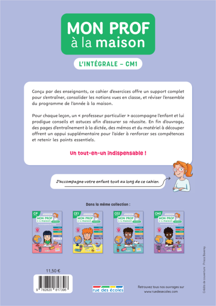 Mon prof à la maison - L'intégrale CM1 - Multimatières