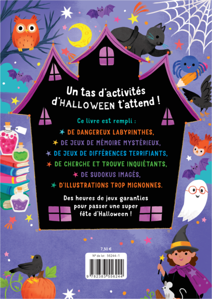 Mon super livre de jeux - Halloween