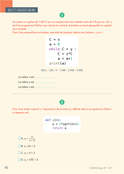 Bac assuré - Spécialité Maths - Terminale