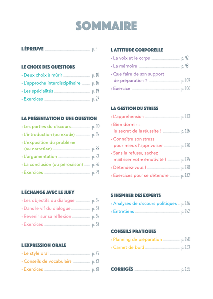 Bac assuré - Grand oral Terminale