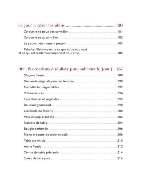 Le guide pour organiser un mariage unique