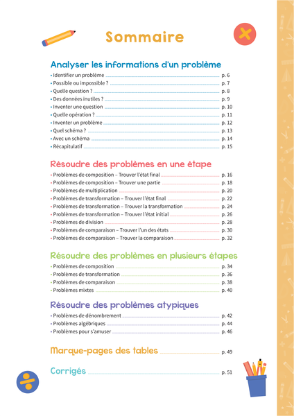 Mon cahier de résolution de problèmes CE1