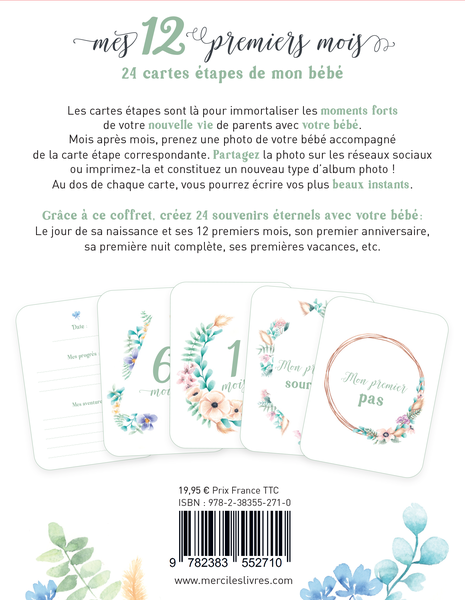 Mes 12 premiers mois (coffret)