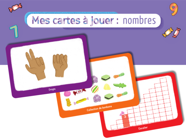 Mes cartes à jouer - Nombres, dès 3 ans