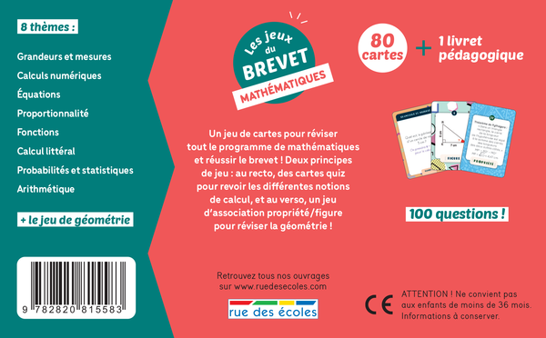 Les Jeux du Brevet : Mathématiques