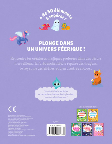 Mon tout premier cherche et trouve - Les mondes enchantés