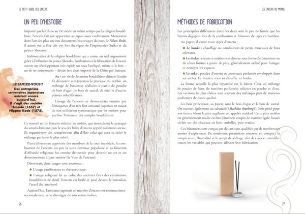 Le Petit Guide des encens