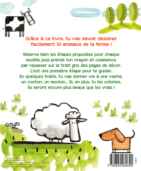 Je dessine les animaux de la ferme avec Barroux