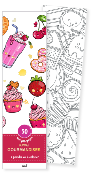 Marque-pages - Kawaï gourmandises