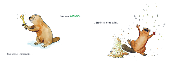 Bivo ne veut pas se brosser les dents