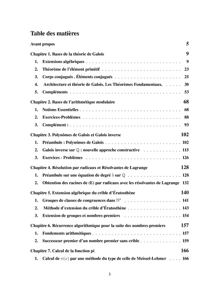 Galois inverse avec polynômes