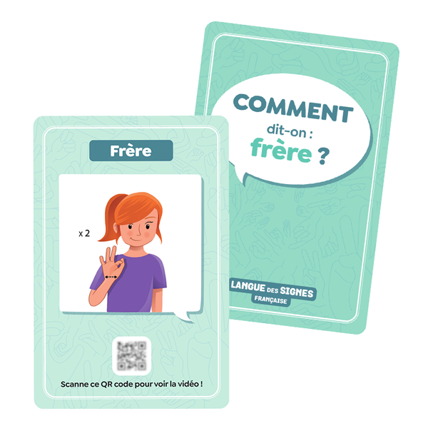 Langue des signes française : 50 cartes pour bien débuter