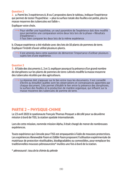Annales Brevet - Maths-Sciences - 3e - 2026