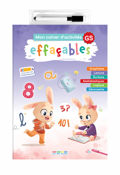 Mon cahier d'activités effaçables - GS
