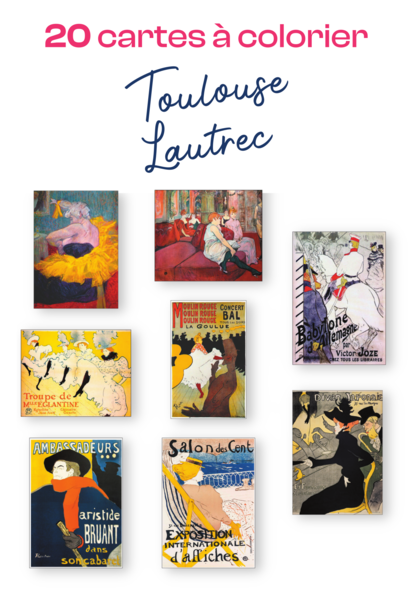 L'atelier des couleurs - Toulouse-Lautrec