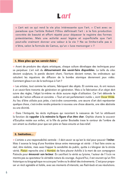 Bac assuré - Tronc commun - Terminale