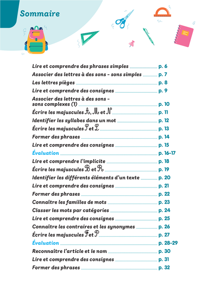 Mon prof à la maison - Français CP