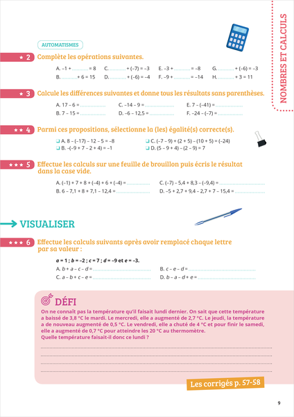 Prof particulier - Maths 5e