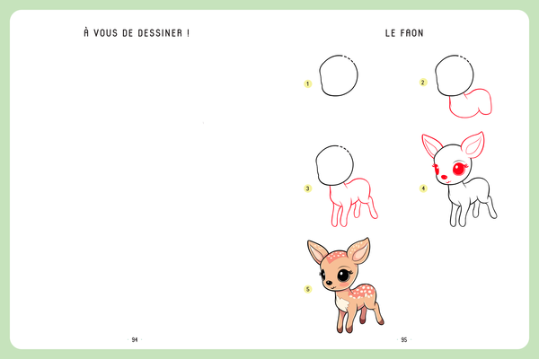 Dessiner kawaï - Animaux