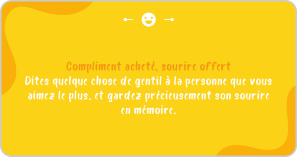 Mon petit moment - Sourire