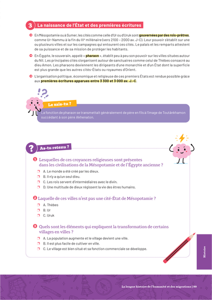 Savoirs fondamentaux 6e - Toutes les matières
