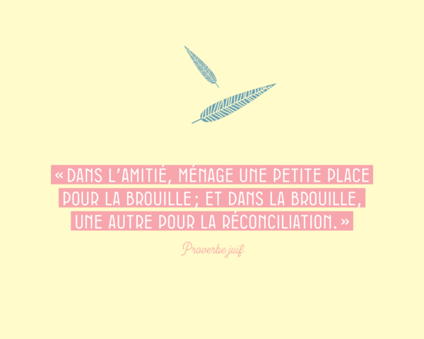 Petites phrases magiques pour dire pardon