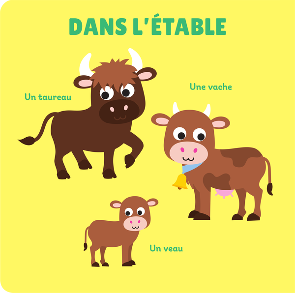 Mon tout premier imagier - La ferme